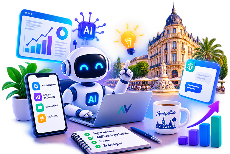 L'intelligence artificielle pour votre entreprise à Montpellier — par où commencer vraiment